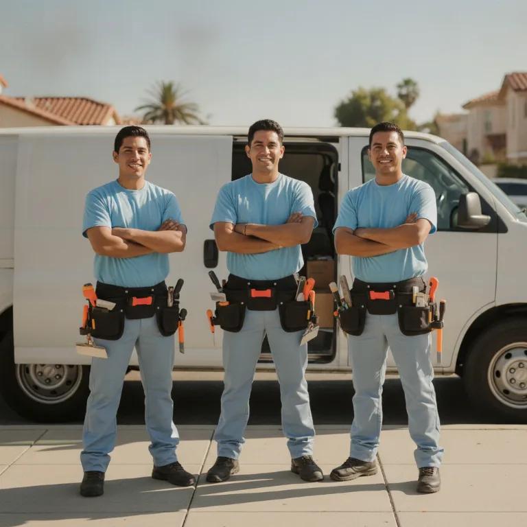 Ladrilhador equipe em Crato